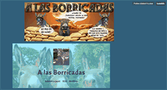 Desktop Screenshot of alasborricadas.com