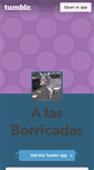 Mobile Screenshot of alasborricadas.com